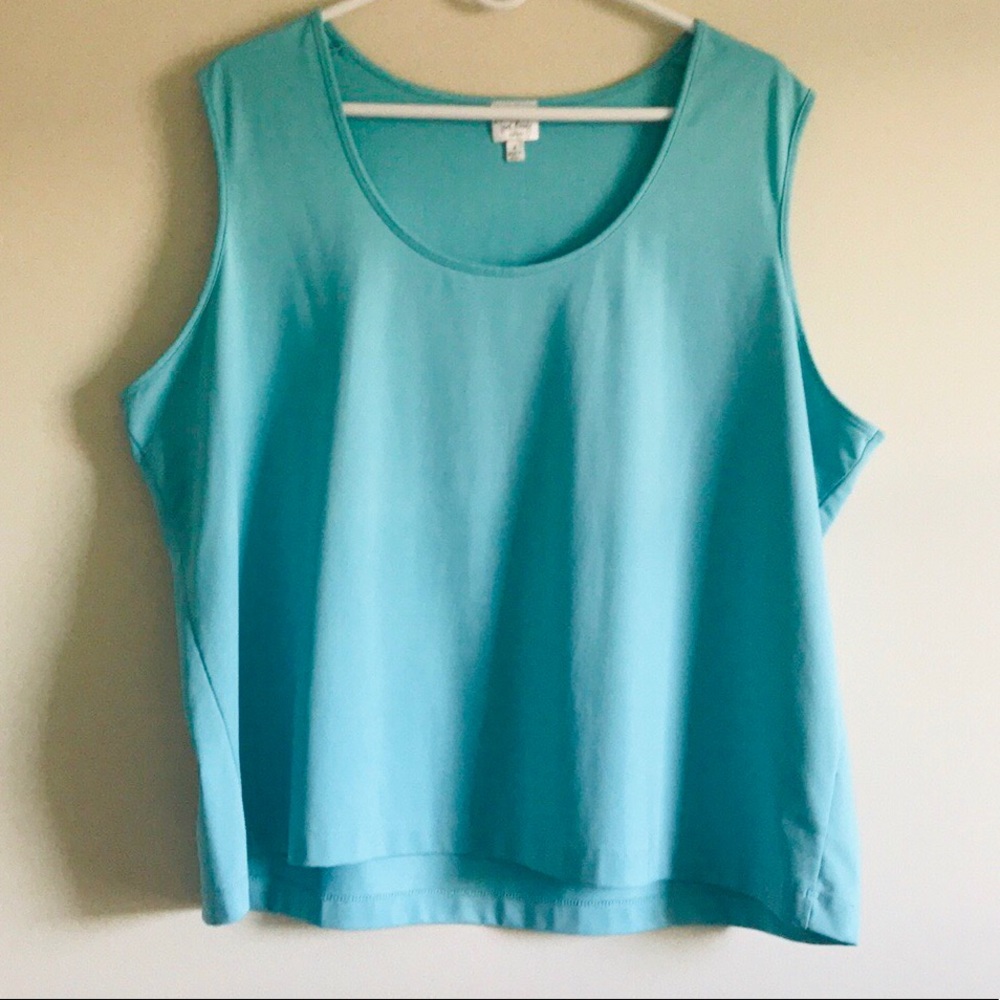 TRUE BEAUTY BY EMME TANK TOP BLOUSE